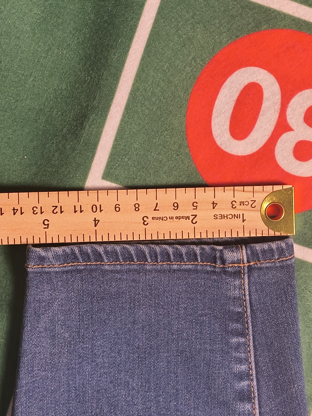 Good American Good Waist Crop Skinny Jeans Size 16/31 Blue High Rise Stretch - Picture 6 of 16